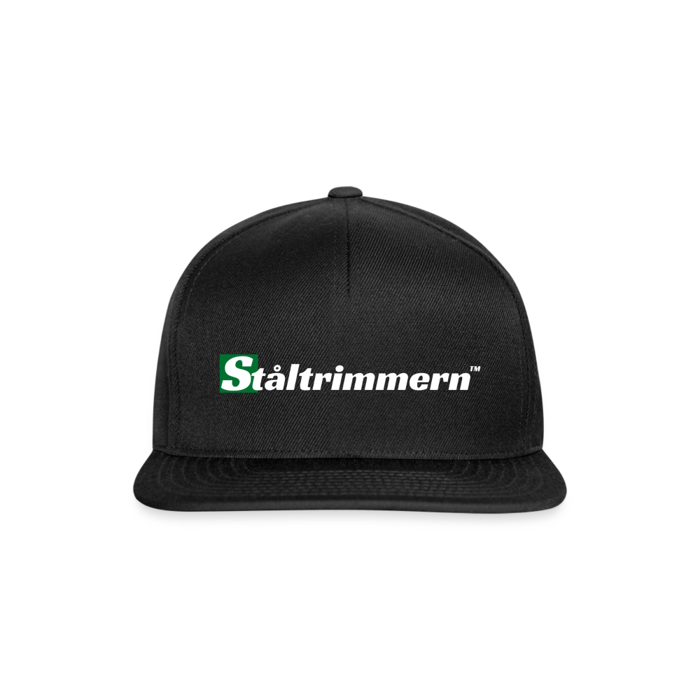 Snapback Cap - svart/svart