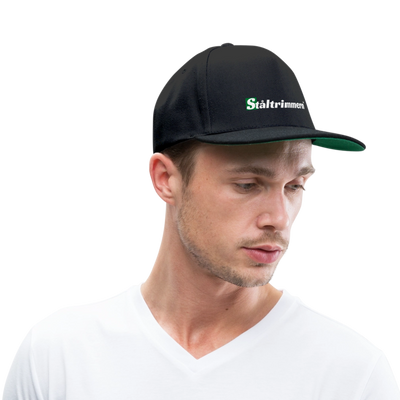 Snapback Cap - svart/svart
