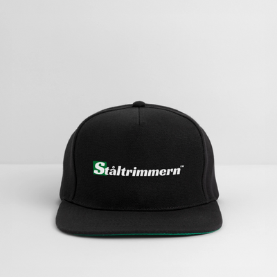 Snapback Cap - svart/svart