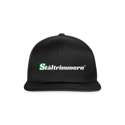 Snapback Cap - svart/svart