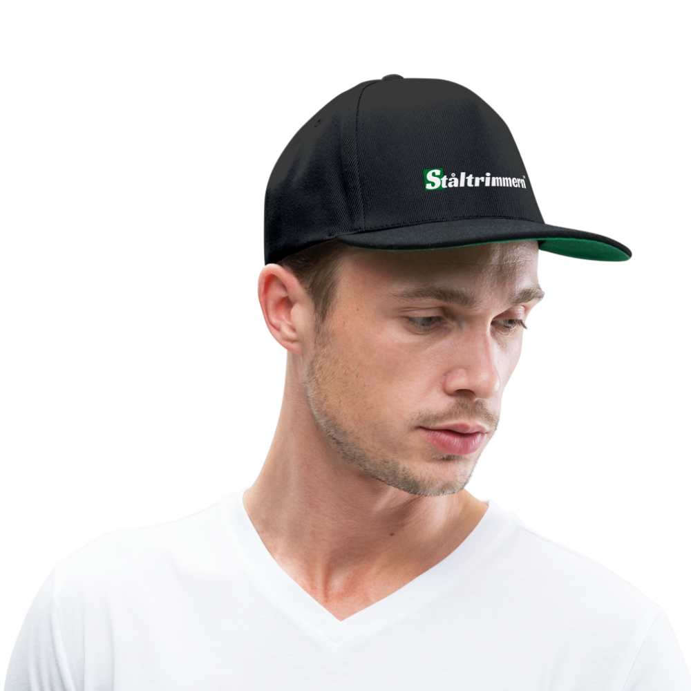 Snapback Cap - svart/svart